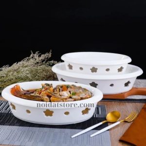 bếp hâm nóng bầu dục