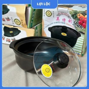 Nồi đất nắp kính